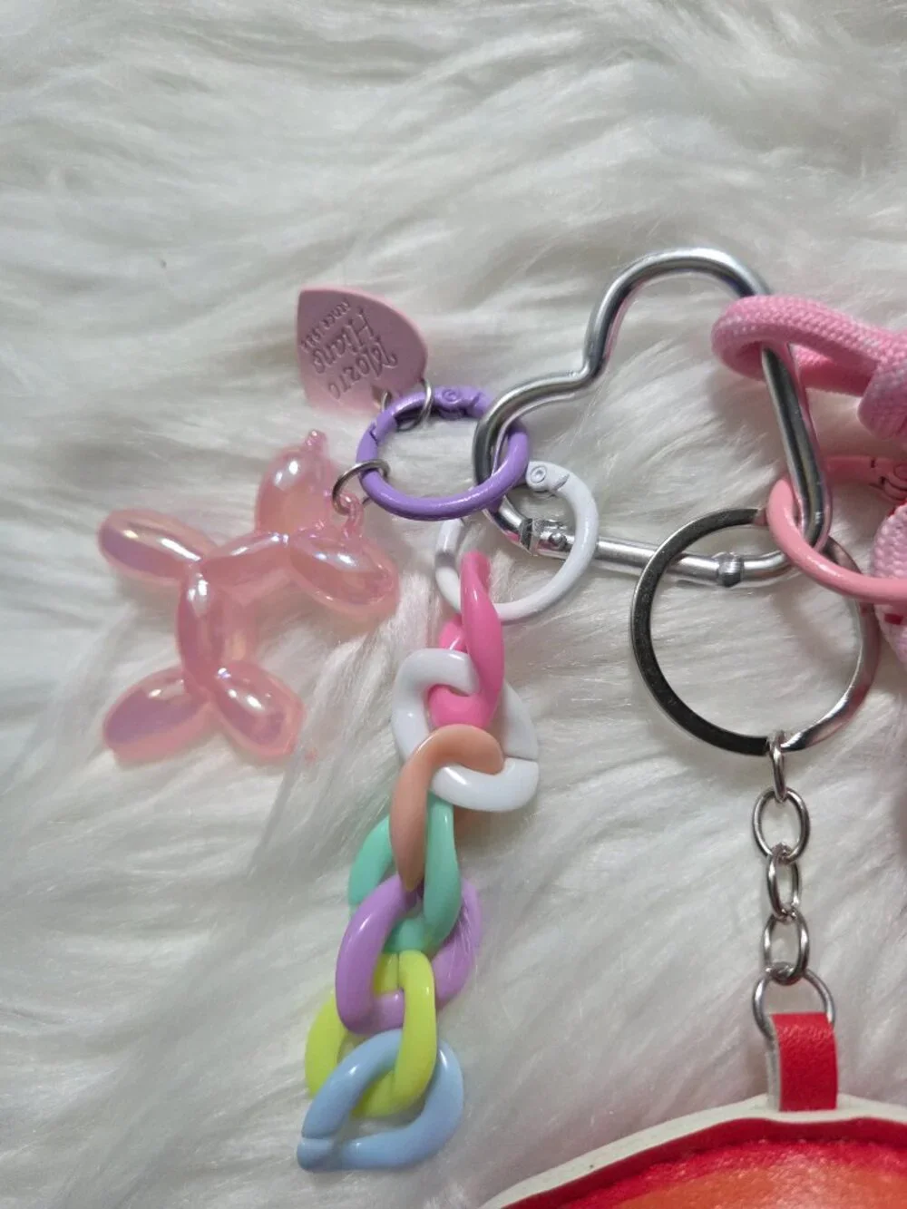 Rainbow Design Keychain